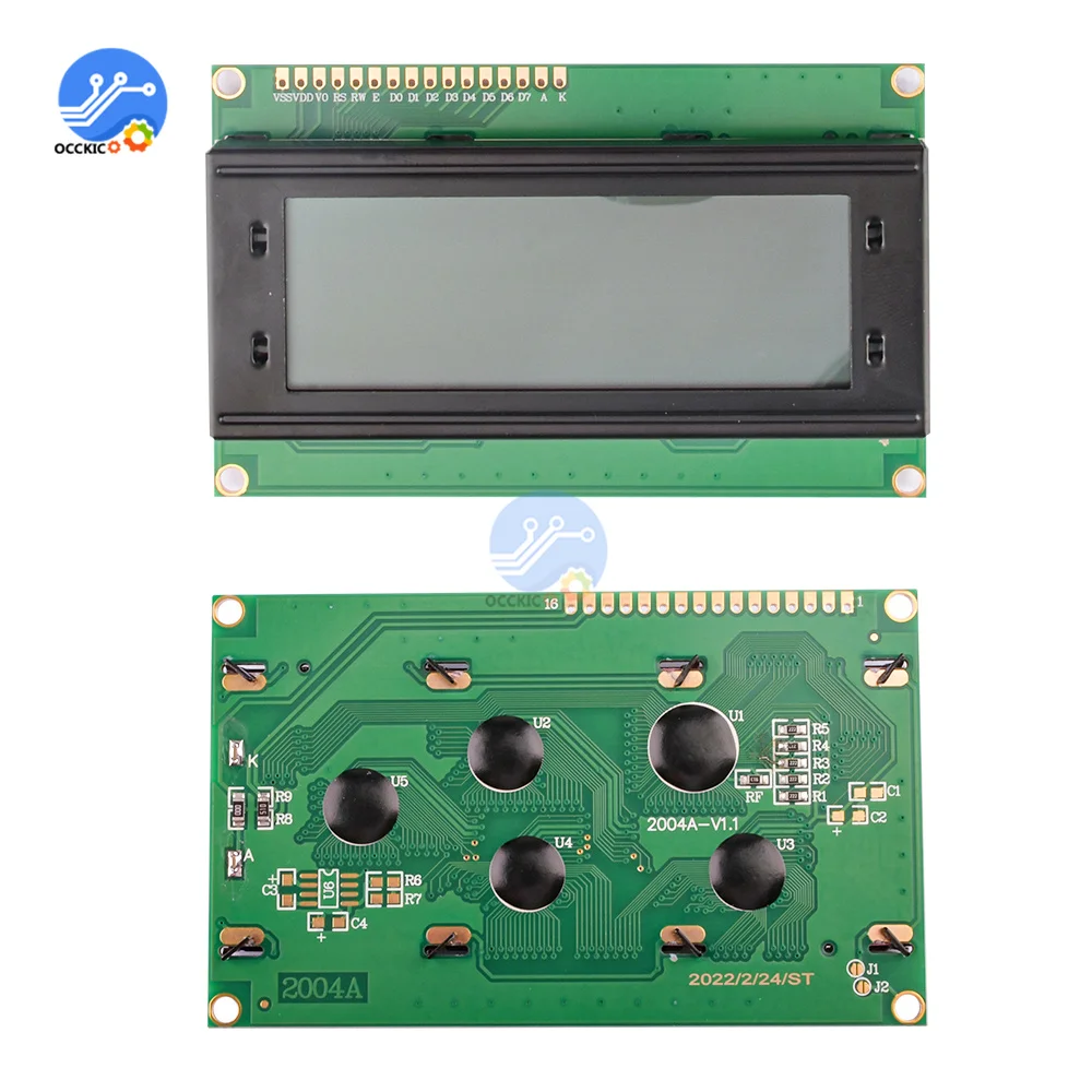 LCD2004 2004 20x4 2004A Blue/Yellow Green/White Screen SPLC780D Character LCD 5V 3.3V Display Module