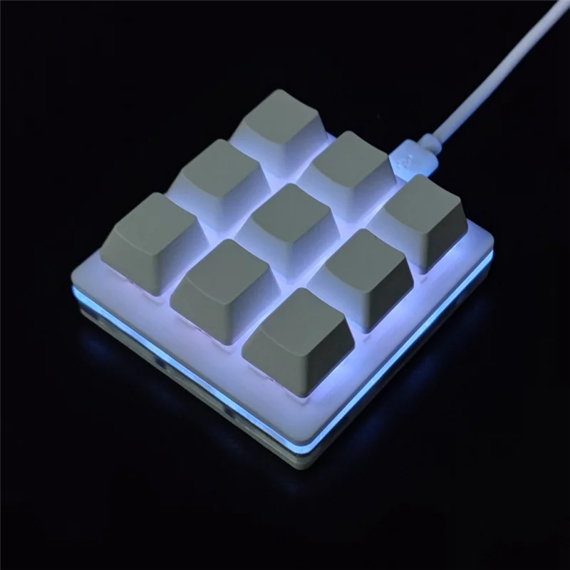 9-Key Mini Mechanical Keypad Select All Copy Paste Shortcut Key One-Key Password Mechanical Osu