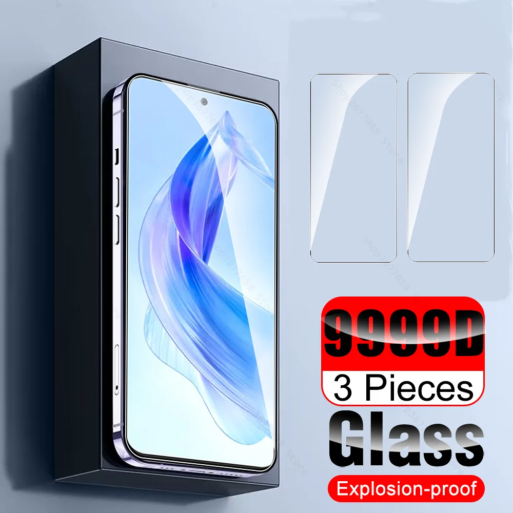 

3 шт., 9999D стекло для Honor 90 Lite 5G, закаленное стекло для Honor 90 Lite Honor90 светильник Honor90Lite 2023 6,7 дюйма