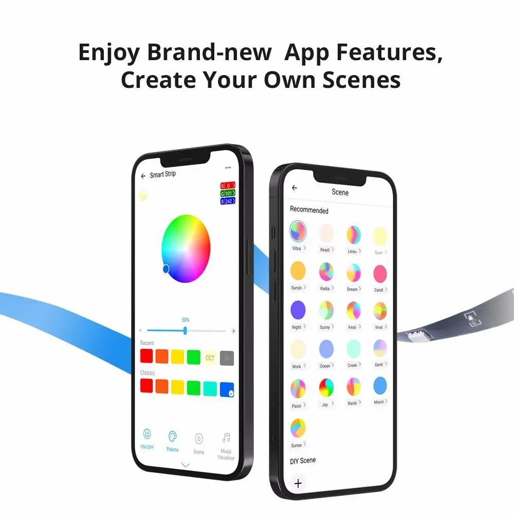 SONOFF L2 Lite 5M EU/US Smart Wifi LED Light Strip RGB Dimmable Flexible Strip Lights Ewelink Remote Control Can Be Free To CutSONOFF L2 Lite 5M EU/US Smart Wifi LED Light Strip RGB Dimmable Flexible Strip Lights Ewelink Remote Control Can Be Free To Cut