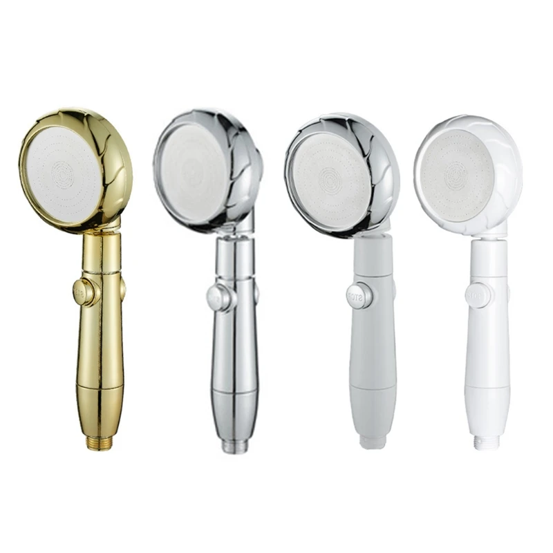 

High Pressure Handheld Shower 3 Gear Water Sprinkler for Head 4 Points