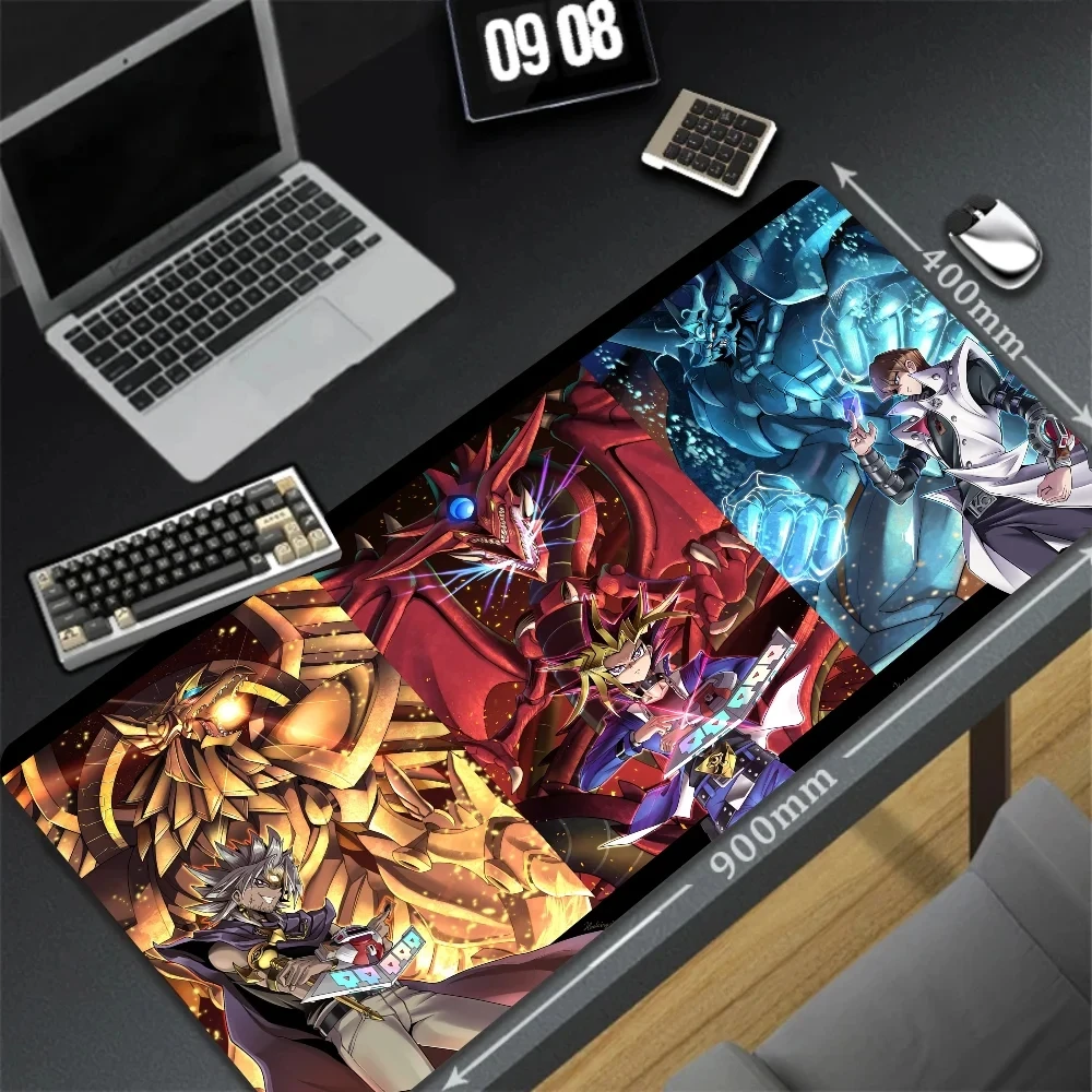 

New HD Gaming Accessories YuGiOh Classic Non-slip Playmat Lock Edge Mousepad Rubber Desk Mat Suitable For Boys As Birthday Gifts