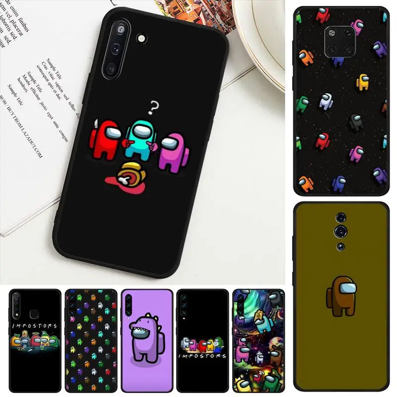 Aesthetic Cute Astronauts Cool Game Us Space Phone Case For OPPO F 1S 7 9 K1 A77 F3 RENO F11 A5 A9 A73S R15 REALME |