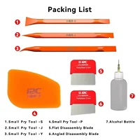 I2C 7 Pcs Phone Opening Disassembly Pry Tool  Nylon Plastic Spudger Pry Card Blade Alcohol Bottle Set  for Electronics Repair 1