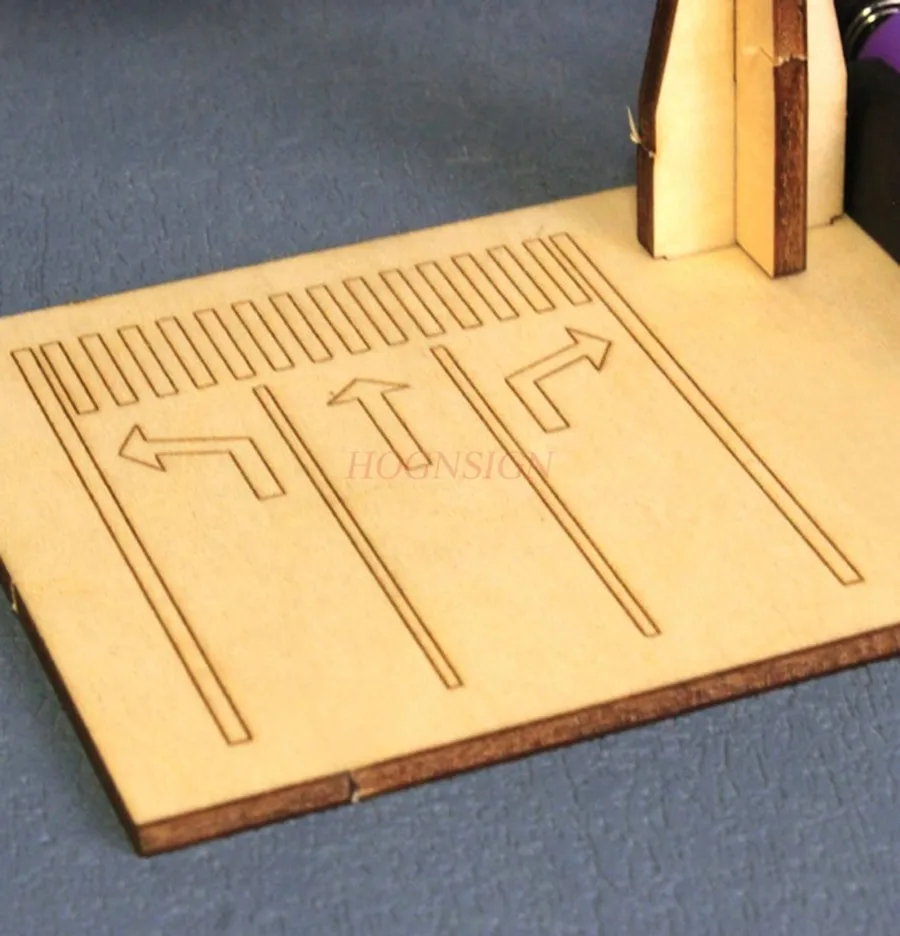 1 세트 신호등 모델 교육용 장난감 어린이 학습 장난감 어린이 과학 장난감 물리학 기술 가제트 카운트다운