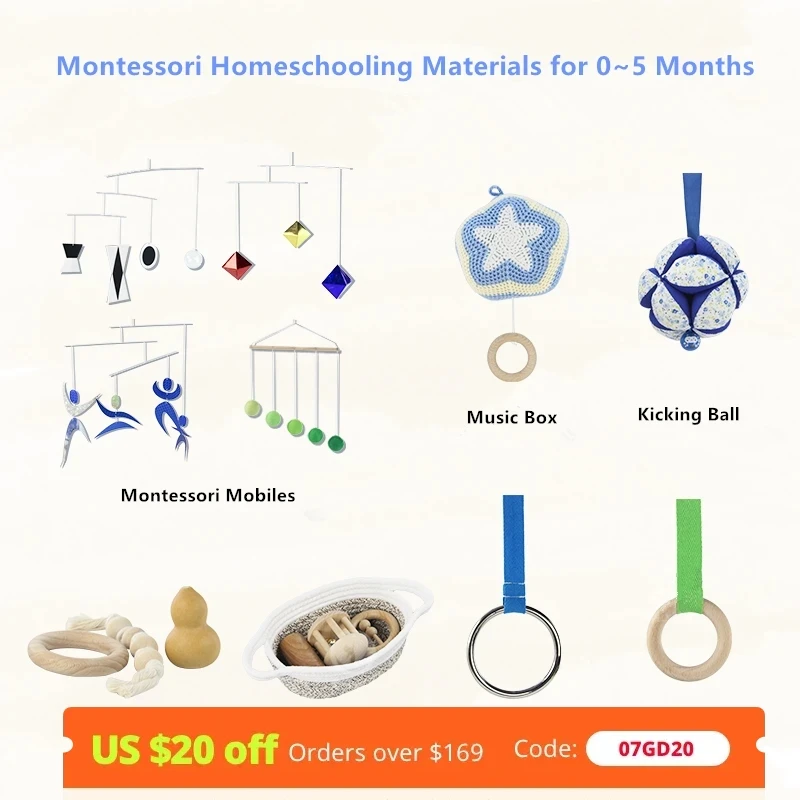 Montessori-Baby-Sensory-Toys-Early-Childhood-Education-Visual-Sense ...