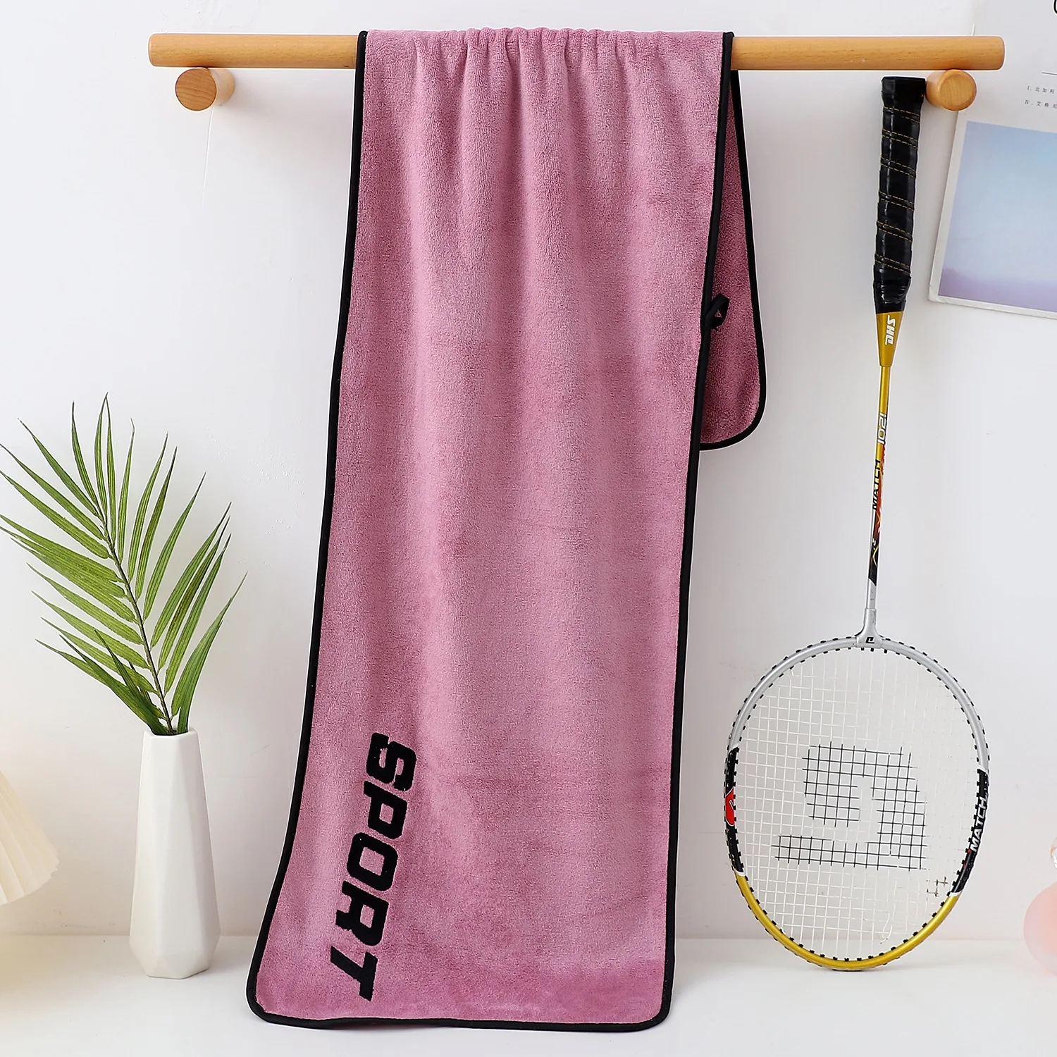 30 * 110cm Sports Towel ultra-fine fiber Gym Workout Sweat absorption towel Yoga Quick drying exercise Beach quick dry Towel 6