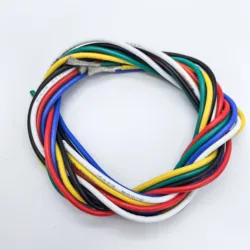 Multicolor Stranded Tinned Copper Hookup Wire Set - 60 ft Total Length, Various AWG Sizes - 18 AWG (3 m per color)