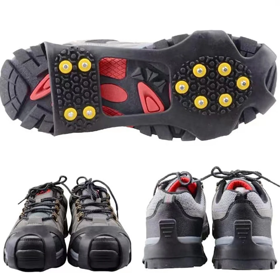10 Tooth Snow Ice Claw Crampons for Hiking Boots
