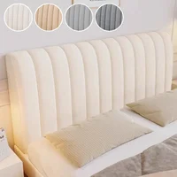 All-inclusive Elastic Bedhead Covers Universal Bed Headboard Backrest Protector Dust Cover Bedroom Removable Bedside Bedspread 3