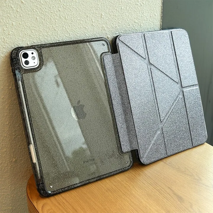 Glittering Sparkly Multi-Angle Stand Smart Cover