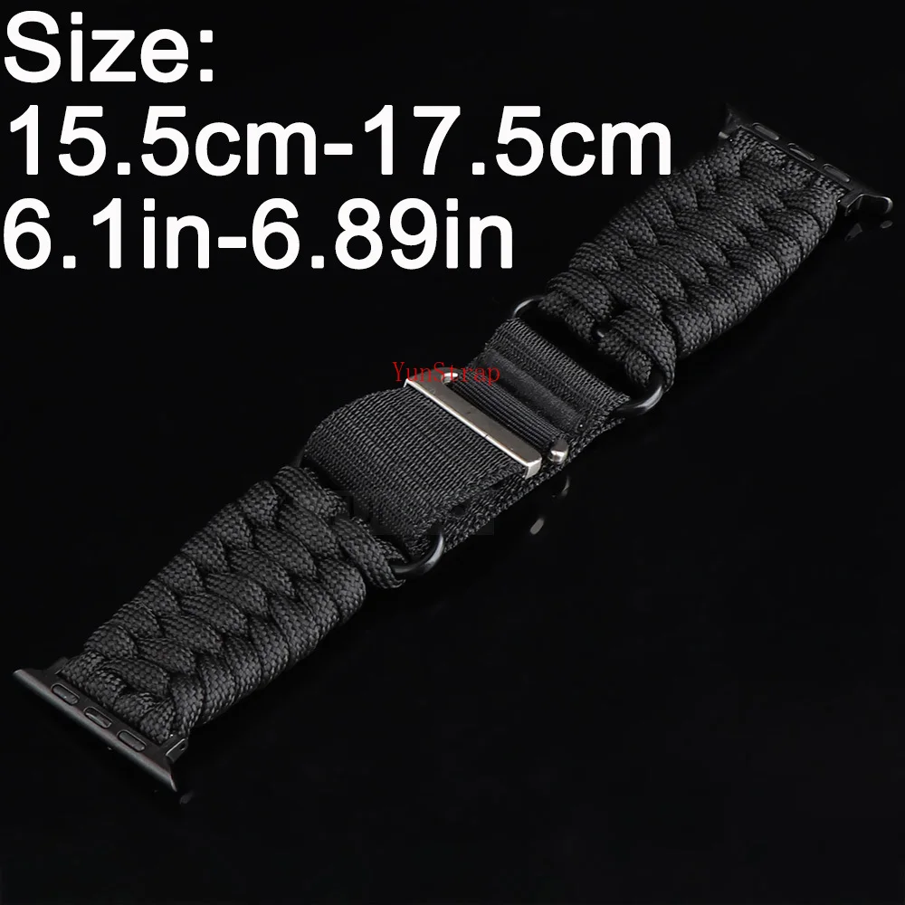 Outdoor Woven Nylon Watch Strap Bracelet