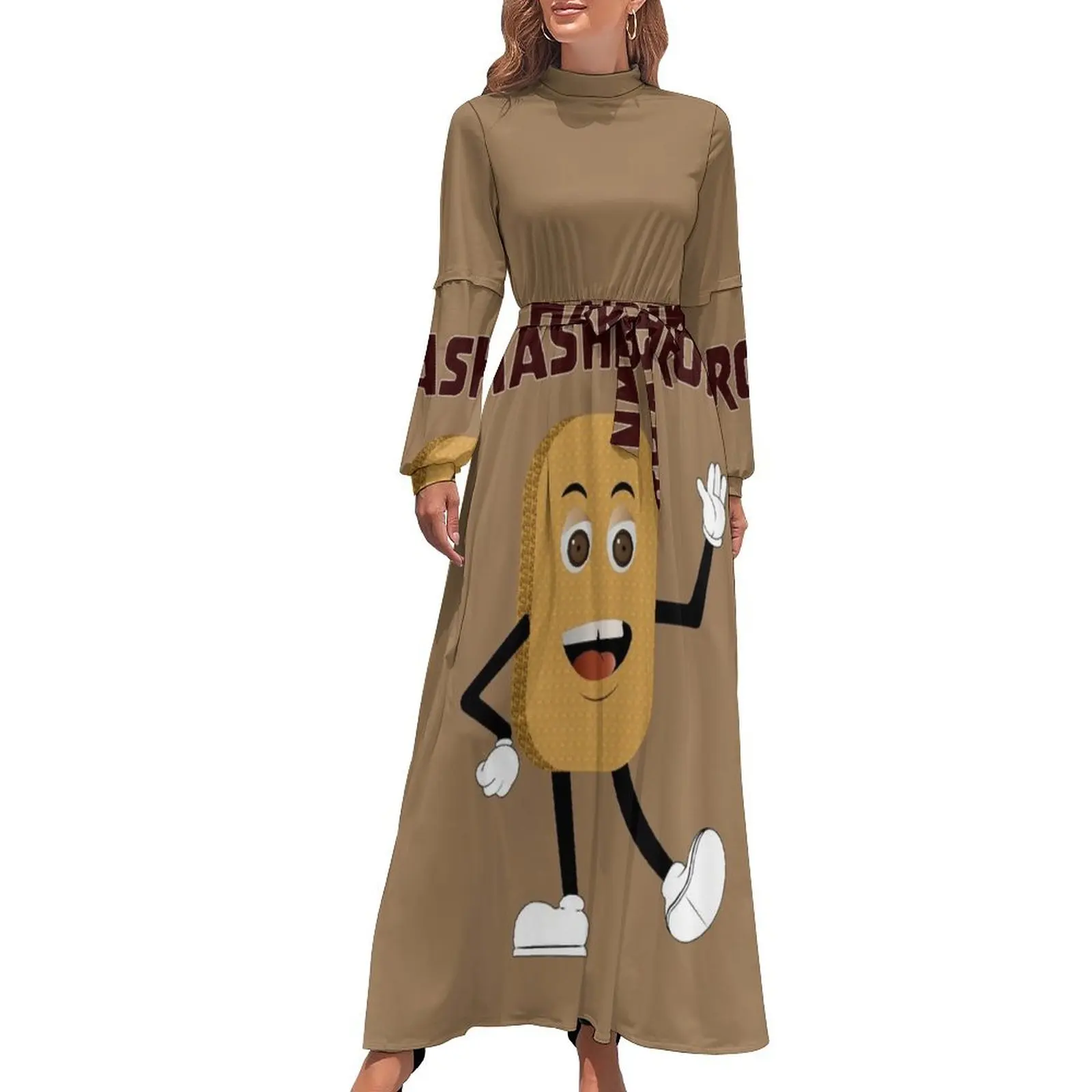 Vestido largo Hashbrown, vestido elegante de lujo para mujer, ropa de fiesta