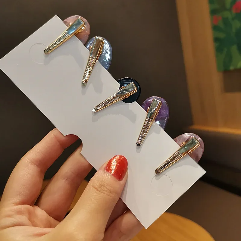 Fashion Women Cute Cat Acetate Hairpin Girls Hair Clip Korean Sweet Headband Barrettes Trend Hair Accessories Kids Ornaments