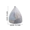 Practical Large Washing Net Bags, Durable Fine Mesh Laundry Bag With Lockable Drawstring 4