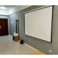 Projection Screen Motorized 200 inch 16:9 Indoor Roll Up Remote Control Motorized Projector Screen - Image 3