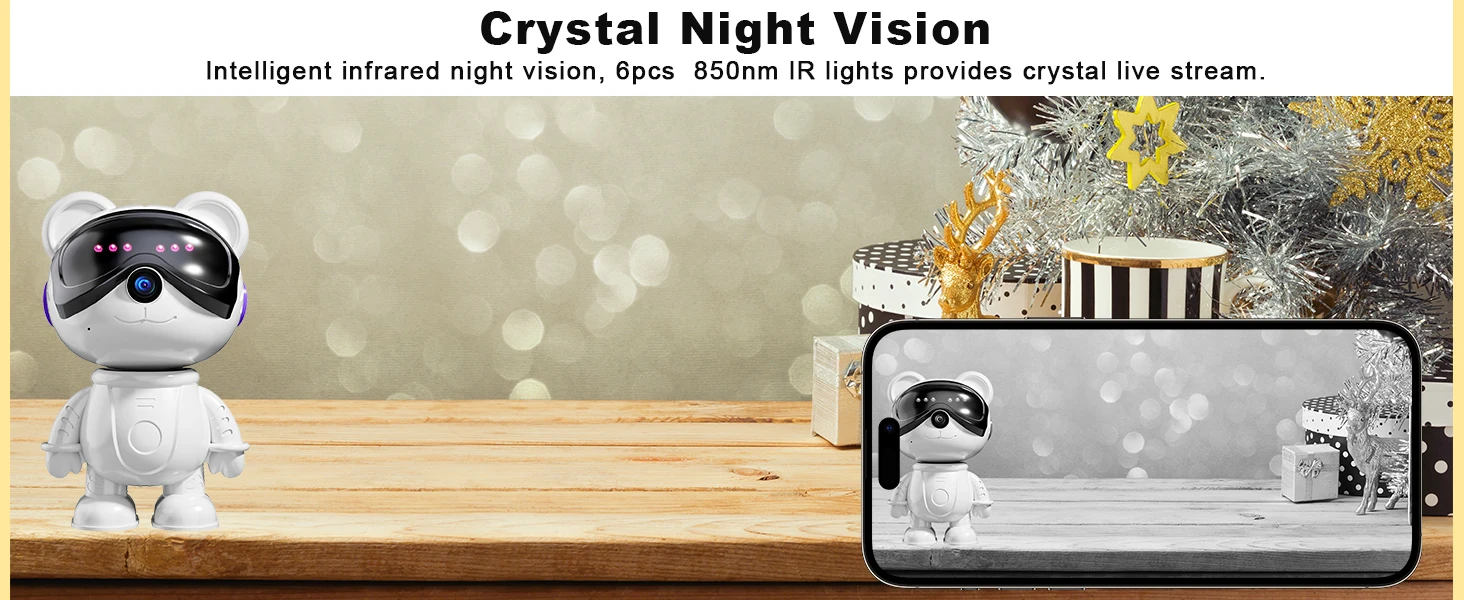 Crystal clear night vision