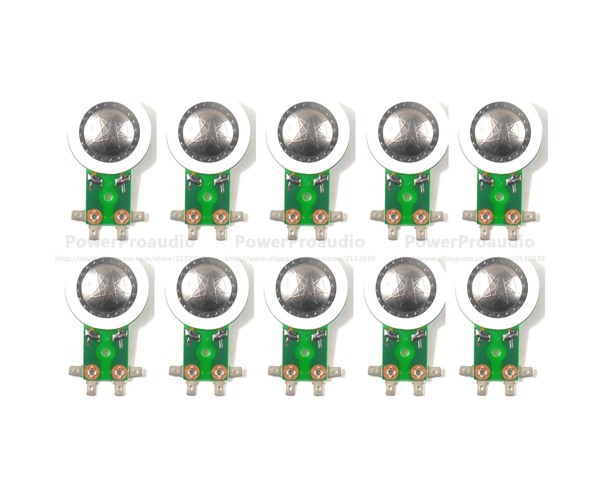 Tweeter A Tromba A Diaframma Da 10 Pezzi Per Tosh Te 12H, Cerwin Vega C8G, 8 Ohm, Titanio