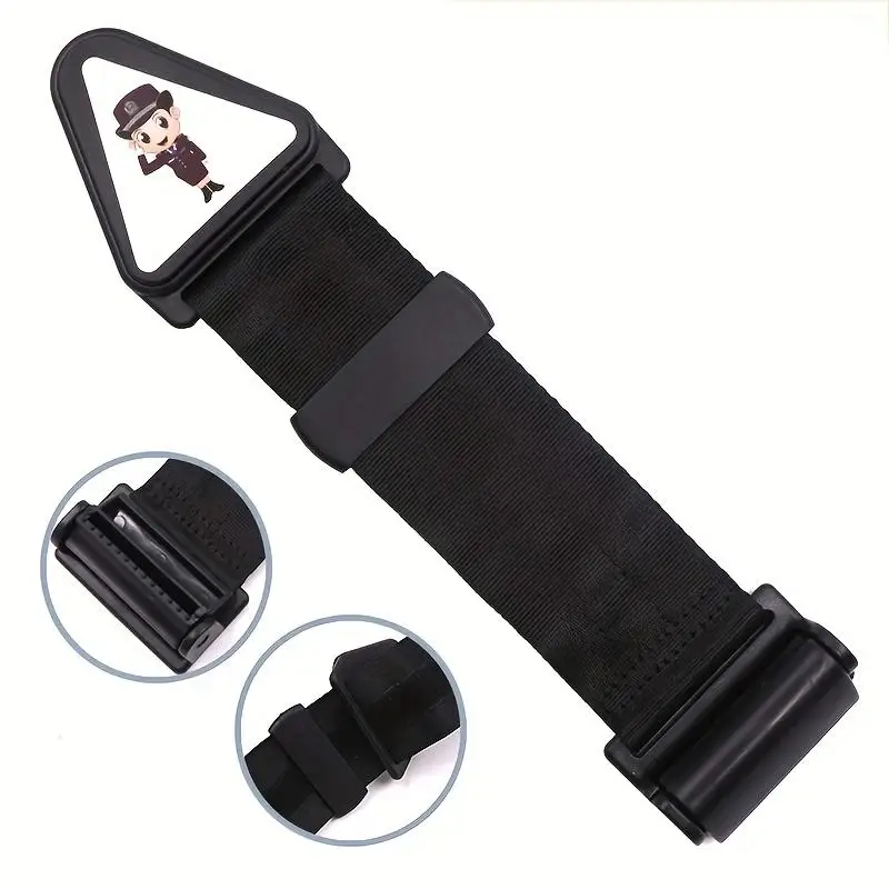 Car Seat Belt Retainer Adjustment And Fixation Anti Strangulation Neck Belt Shoulder Guard Buckle Seatbelt Adjuster For Kids