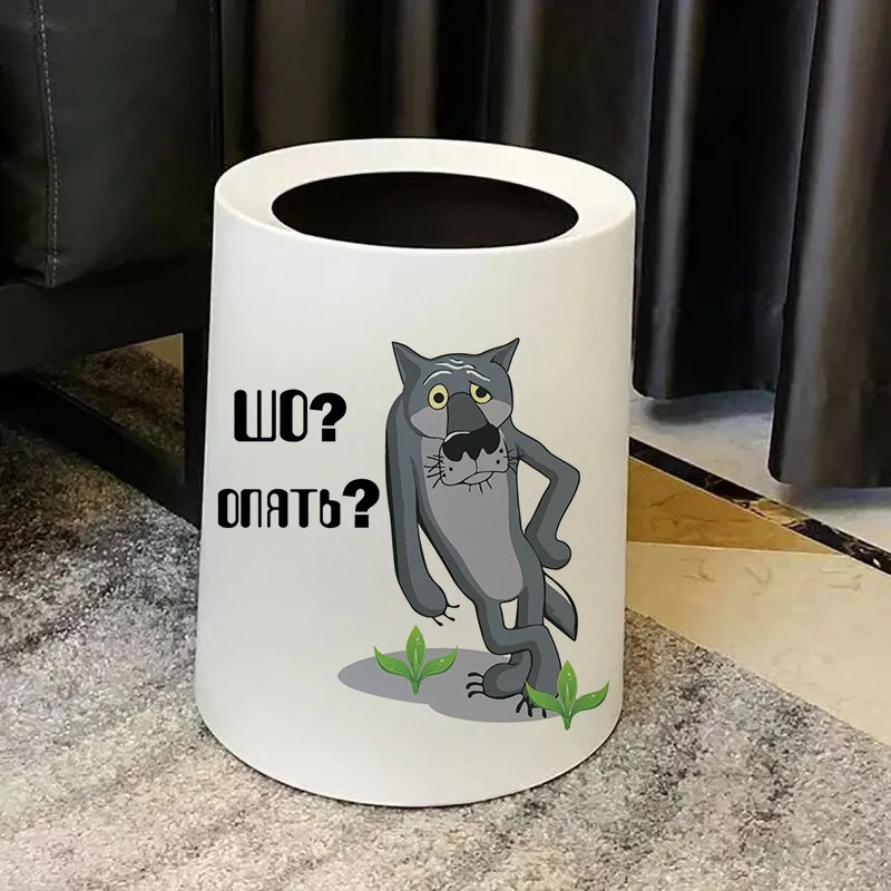 wall stickers Funny Cartoon Toilet Door Window Wall Decal Наклейки интерьерные на унитаз холодильник дверь принт