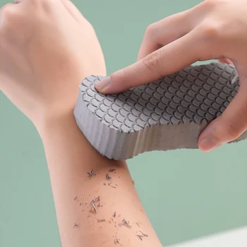 Morbido spugna da bagno Scrub corpo Bast Wisp Spazzola da massaggio Panno per il viso Scrubber per la pelle Rilassarsi Esfoliante Cura della pelle Accessori per la doccia