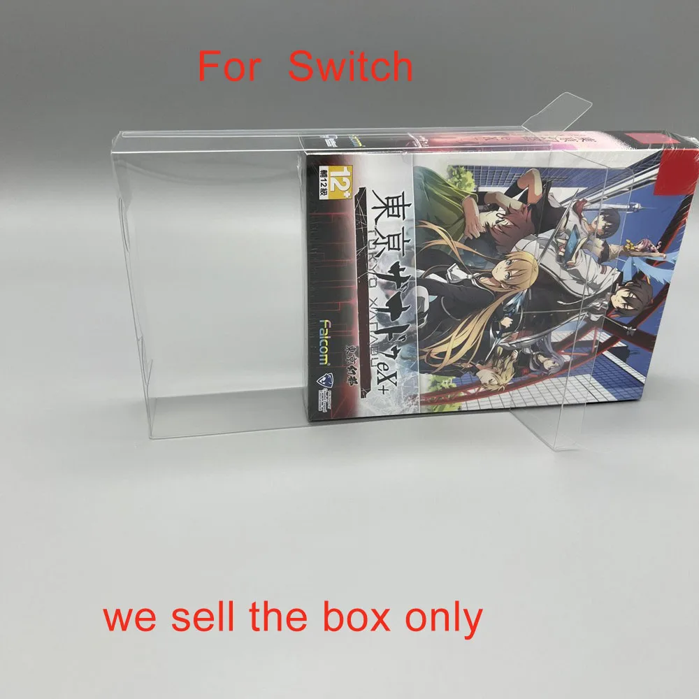 Collection Box Protector Per Switch Per Tokyo Xanadu Ex + Hk Verison Tep Storage Game Shell Clear Display Case