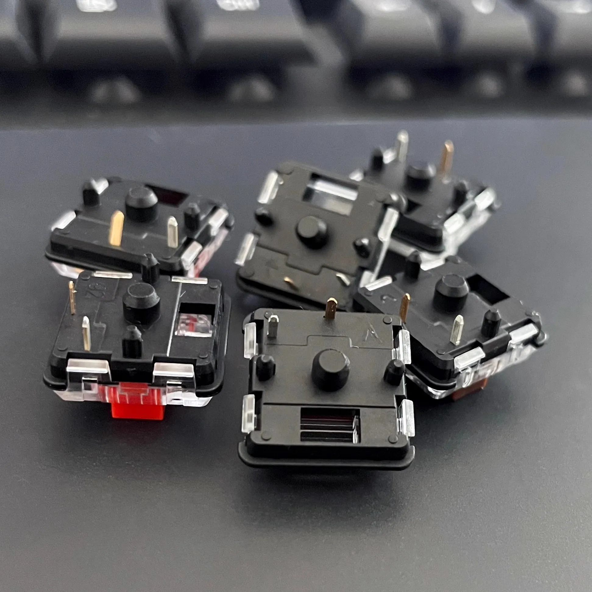 Enhanced Kailh Low Profile Keyboard Switch - White, Brown & Red Options