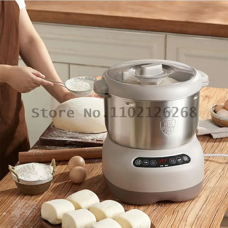 Household Small Full-automatic Multi-function 7L Commercial Kneader Flour Fermentation Mixer Dough Machine