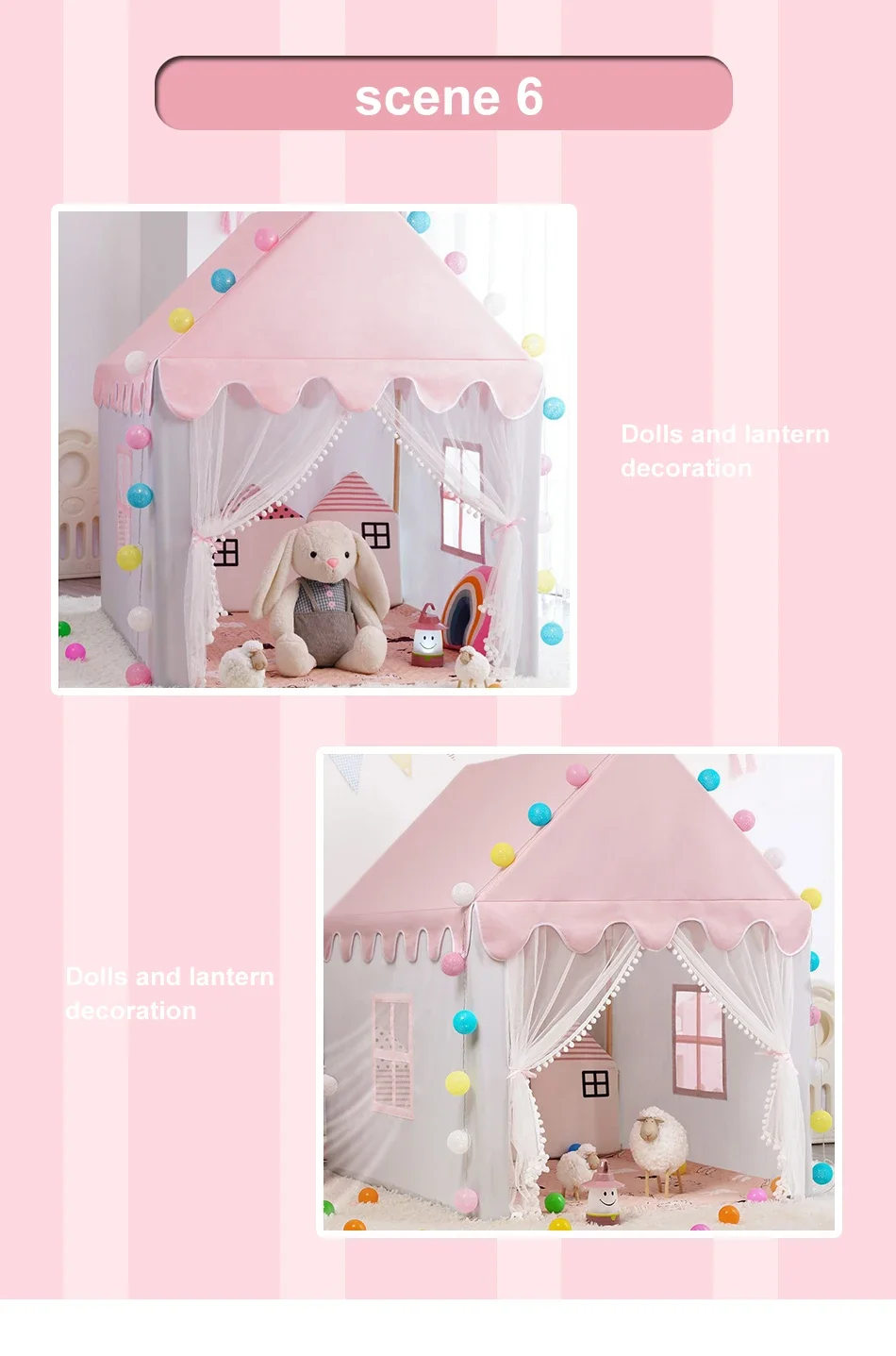 Large Children Toy Play Tent  - 1.35M