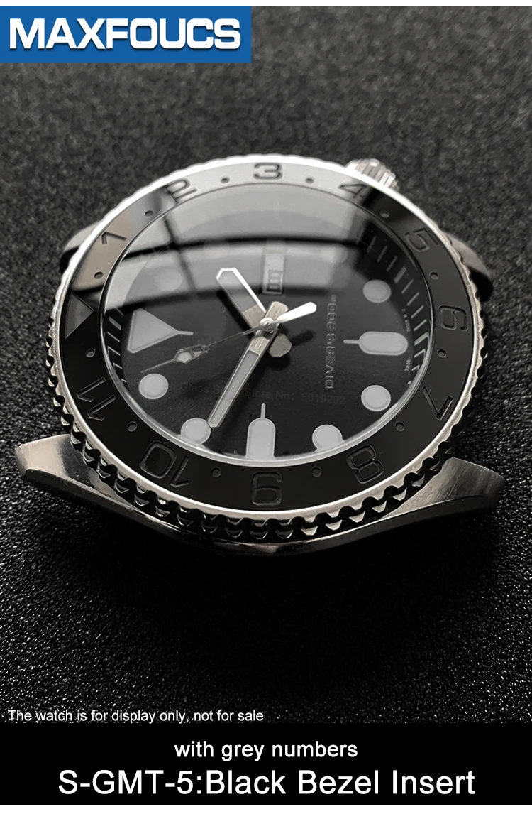 38*30.6mm para seiko skx007 skx011 para rlx