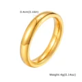 4mm Gold