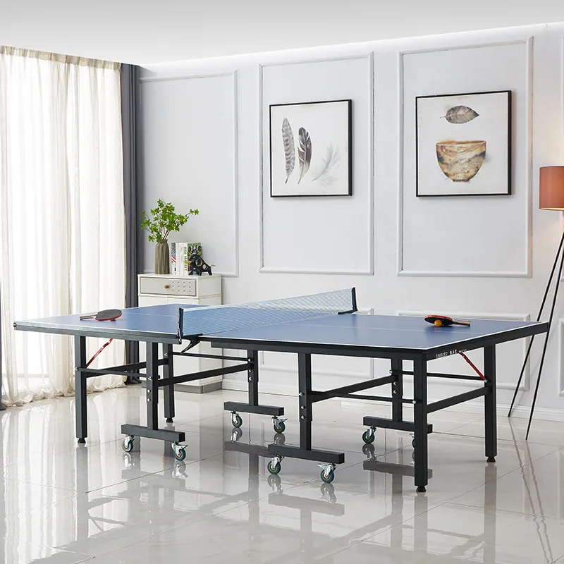 Hot Selling Professional Indoor Sport Movable 15mm Thick Board Portable Foldling Foldable Table Tennis Table
