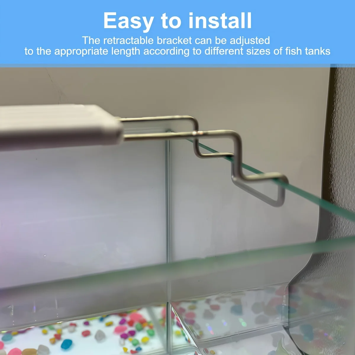 Sleek & Adjustable LED Aquarium & Reptile Light with Multi-Timer Settings
