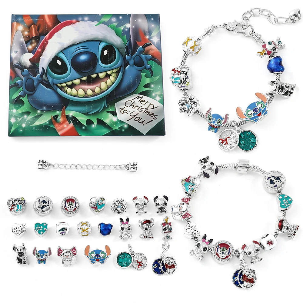 Disney Lilo&Stitch ブレスレット　8点 16cm セート Disney Lilo&Stitch ブレスレット 16cm セート 女性のためのディズニー