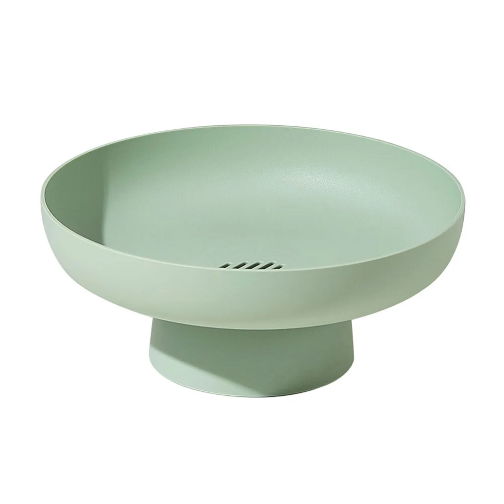 

Plastic Fruit Draining Bowl Household Fruit Serving Tray Dessert Display Stand
