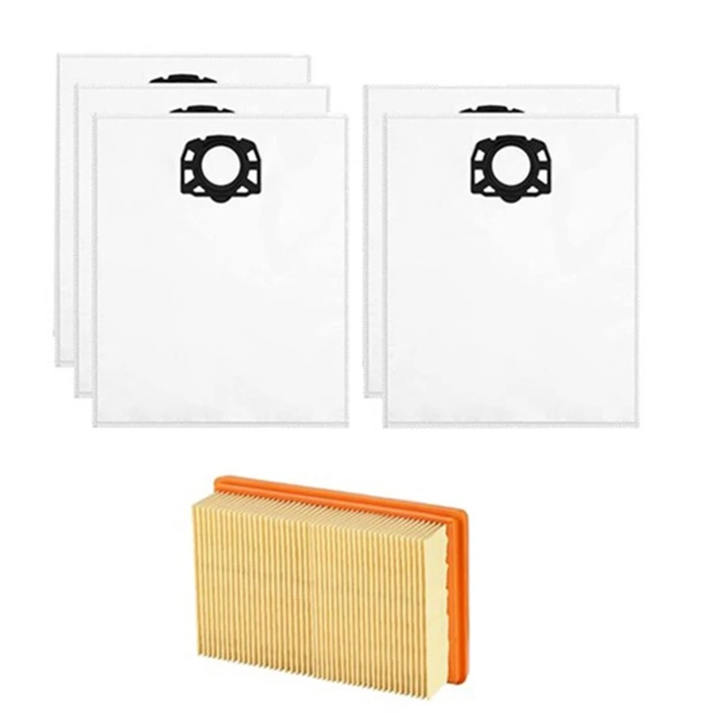 Пылесборники для фильтров для Karcher MV4 MV5 MV6 WD4 WD5 WD6, сменный мешок для Karcher WD4000 до WD5999, часть 2,863-006,0