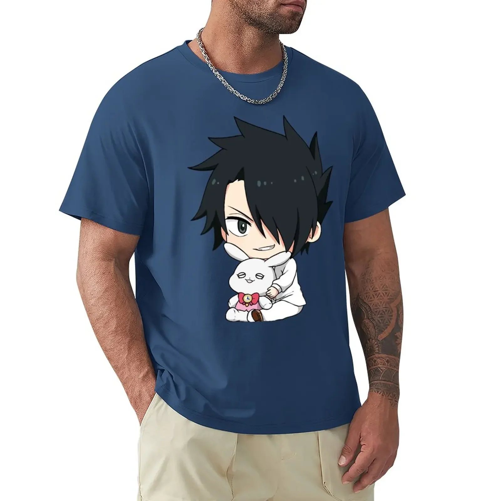 

The Promised Neverland- Ray T-Shirt cute clothes customizeds blacks mens clothes