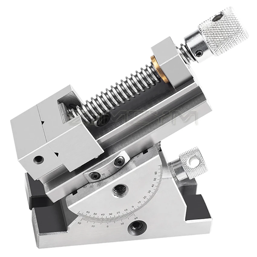 High Precision 2-Inch Universal Grinder Precision Vise Screw Sine Slope Adjustable Angle Screw Tool Precision 0.005mm 3
