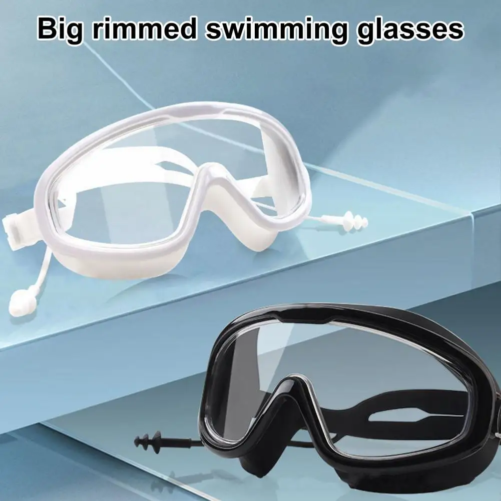 1 Set Swimming Goggles Free Adjustment Waterproof Diving Eyewear Anti