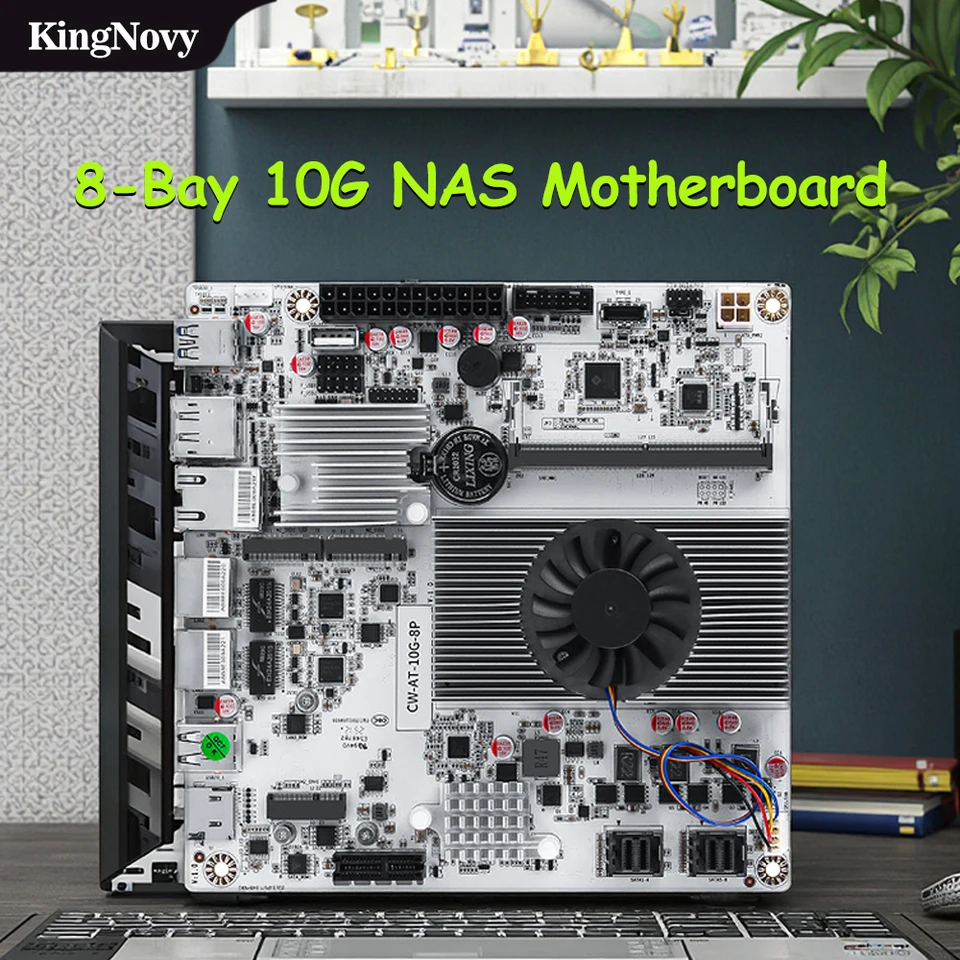 Intel N100搭載　NAS用マザーボード Amazon | GZBOX NAS マザーボード 第12世代Intel Alder Lake N100 DDR5