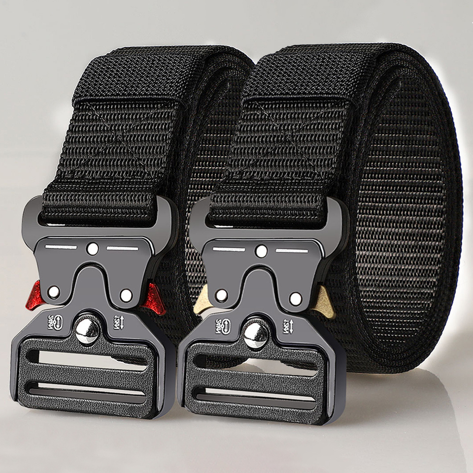 Versatile Men's Tactical Belts - Durable, Adjustable Design-For Outdoor Sports Enthusiasts，Pair with Pants Jeans，For Men Women ﻿