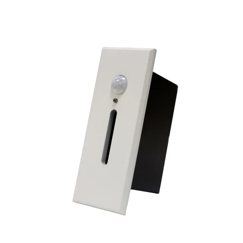 매입형 LED 계단 조명, 벽 스콘스 조명, 계단 통로 램프, IP65 방수, 지하 통로 풋라이트, 85-265V