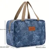 1PC New Portable Makeup Bag, Wash Bag, Travel Outdoor Large Capacity Portable Storage Bag, Bathing Waterproof Shower Bag 2