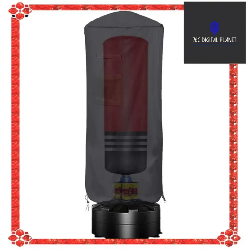 1 Pcs Freestanding Punching Bag Cover Adjustable Heavy Boxing Bag Protective Cover