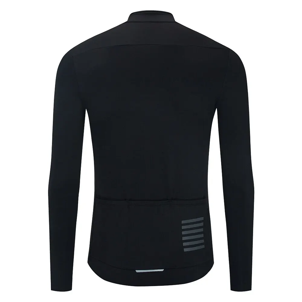 Men Winter Cycling Jersey Thermal Fleece MTB Bicycle Clothing Long Sleeve Warm Road Tops Bike Cycling Jersey for 5-15℃ cycling jersey cycling clothing