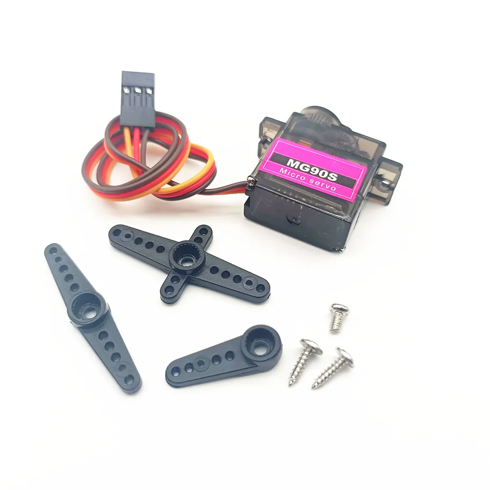 Enhanced All-Metal Gear Micro Servo - Precision Control for RC Vehicles and Robotics