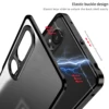 Luxury Metal Frame Lens Protection Matte Shockproof Phone Case For Sony Xperia 1 IV Xperia 1 V Xperia 1 VI Bumper Back Cover 5