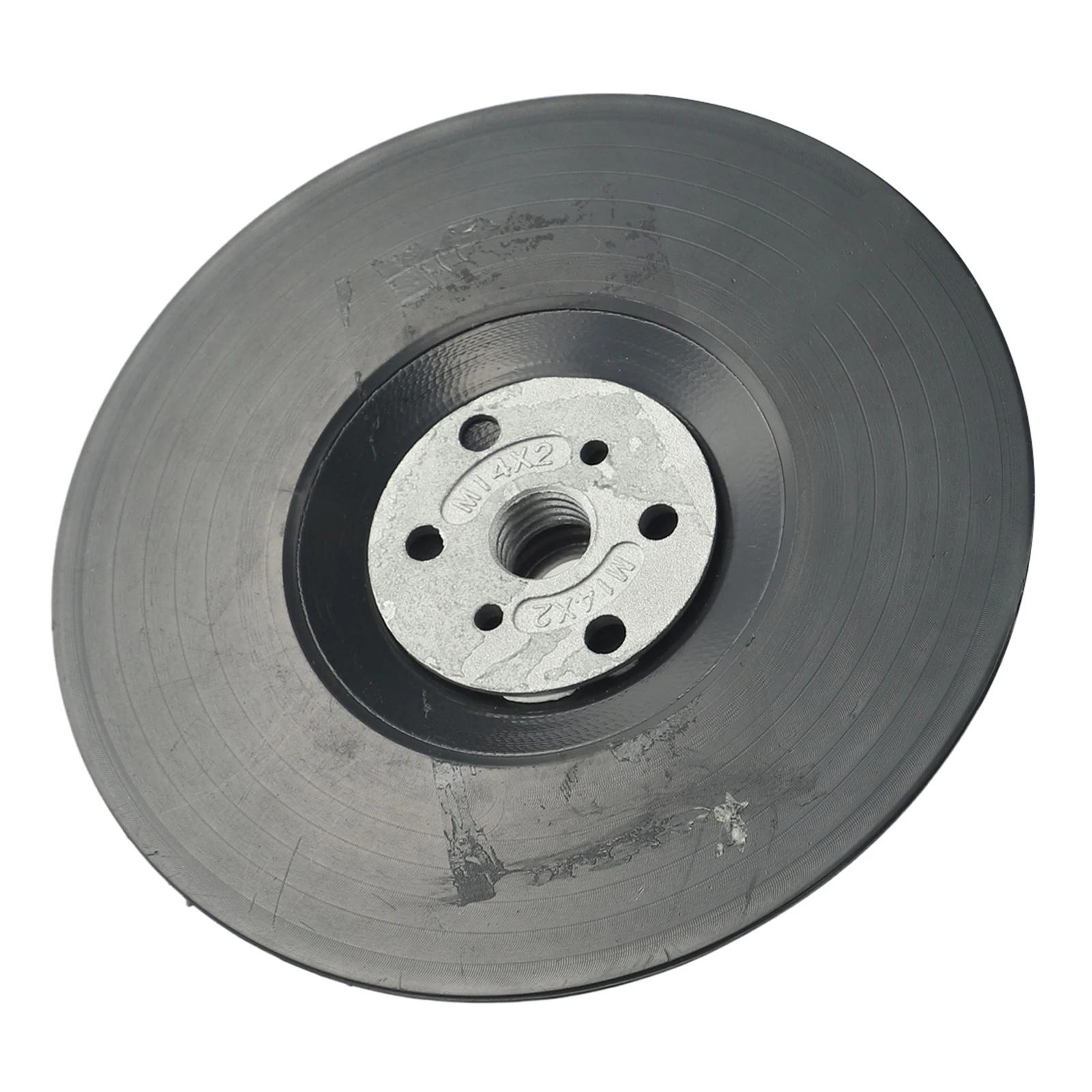 

5ich 125mm Backing Pad Disc Backing Pad Tool 125mm Resin Fiber With Lock Nut 12200 RPM For Angle Grinder M14 Thread