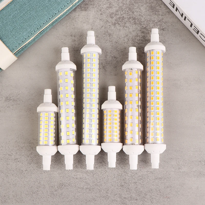 

1Pc R7S LED 78mm 118mm 135mm Light Bulb 6W 9W 12W SMD 2835 Lamp LED Lamp 220V Corn Light Energy Saving Replace Halogen Light