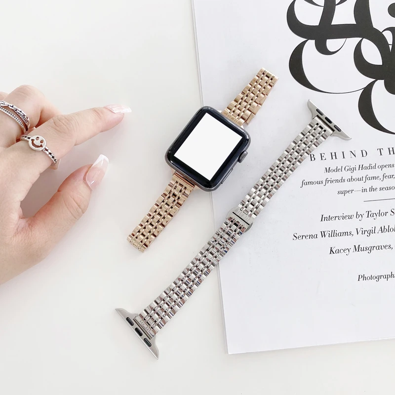 Металлический женский браслет для часов